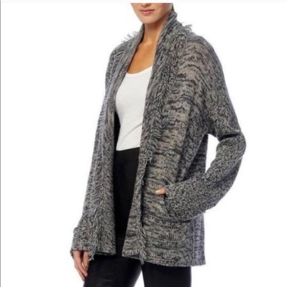 1 LEFT NWT 360 Skull Cashmere Holly Shawl Cardigan - Picture 4 of 8